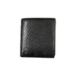 Tommy Hilfiger Sleek Black Leather Dual-Compartment Wallet Tommy Hilfiger