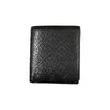 Tommy Hilfiger Sleek Black Leather Dual-Compartment Wallet Tommy Hilfiger