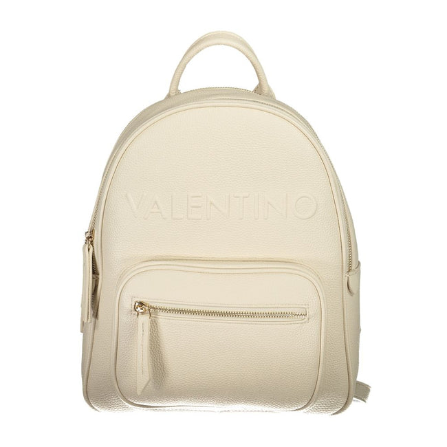 Mario Valentino Beige Polyethylene Backpack Mario Valentino