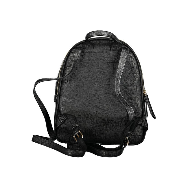 Mario Valentino Black Polyethylene Backpack Mario Valentino