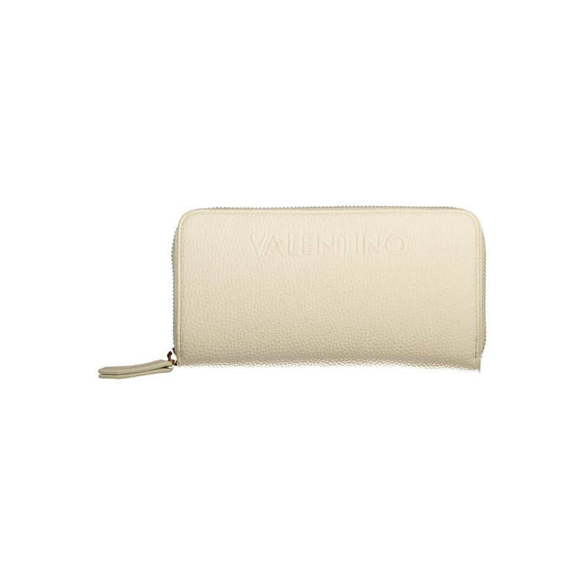 Mario Valentino Beige Polyurethane Women Wallet Mario Valentino