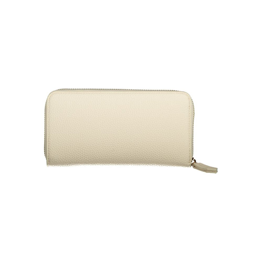 Mario Valentino Beige Polyurethane Women Wallet Mario Valentino
