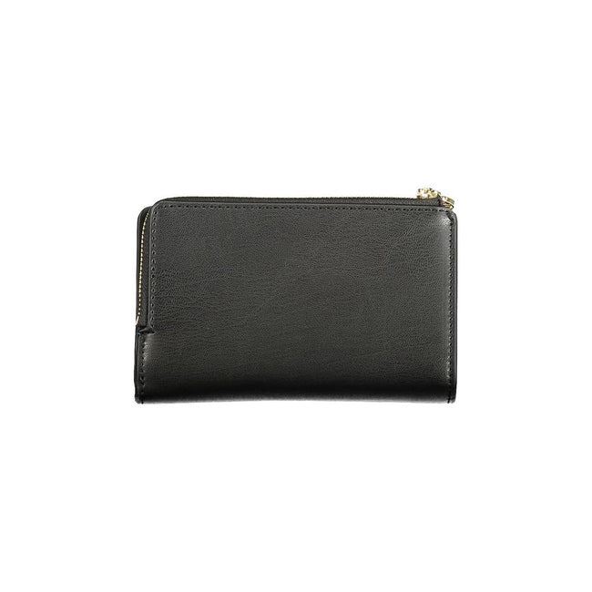 Tommy Hilfiger Black Polyethylene Women Wallet Tommy Hilfiger