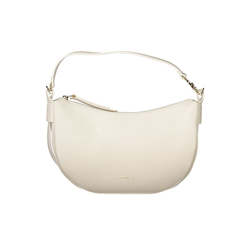 Coccinelle Bianco Pelle Women Handbag Coccinelle