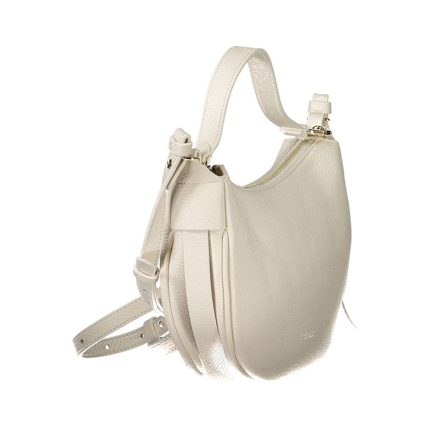 Coccinelle Bianco Pelle Women Handbag Coccinelle