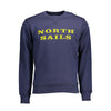 North Sails Blue Cotton Men Sweater North Sails
