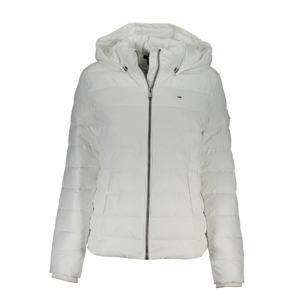 Tommy Hilfiger White Polyester Women Jacket Tommy Hilfiger