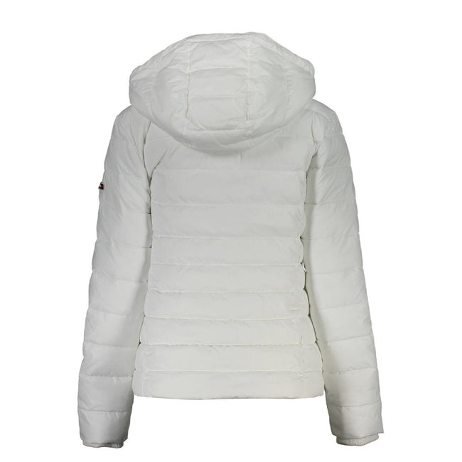 Tommy Hilfiger White Polyester Women Jacket Tommy Hilfiger