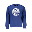 North Sails Blue Cotton Men Sweater North Sails