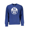 North Sails Blue Cotton Men Sweater North Sails