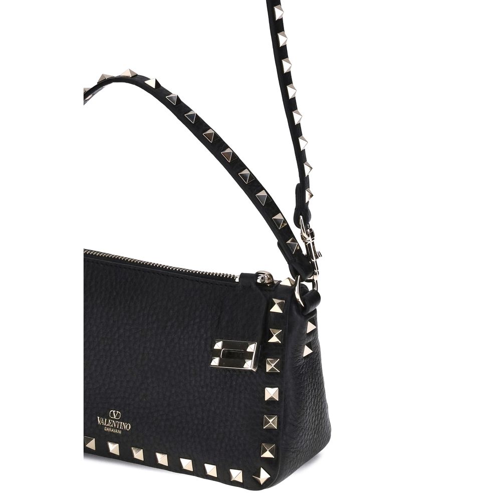 Valentino Garavani Rockstud Zip-Up Shoulder Bag Valentino Garavani