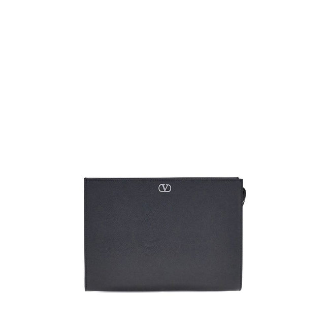 Valentino Garavani Grained leather Pouch Valentino Garavani