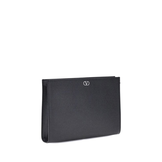 Valentino Garavani Grained leather Pouch Valentino Garavani