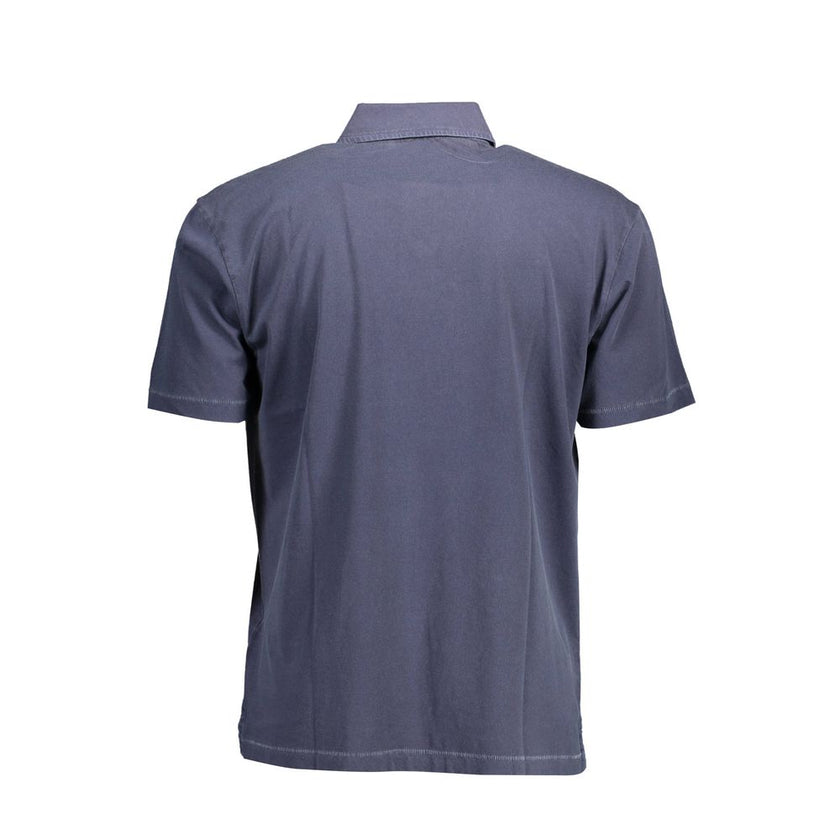 Gant Blue Cotton Men Polo Shirt Gant