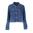 Tommy Hilfiger Blue Cotton Women Jacket Tommy Hilfiger