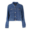 Tommy Hilfiger Blue Cotton Women Jacket Tommy Hilfiger