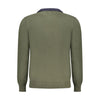 North Sails Green Wool Men Sweater North Sails