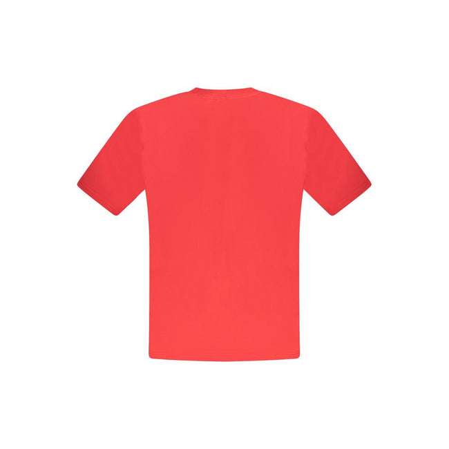 North Sails Red Cotton Men T-Shirt North Sails