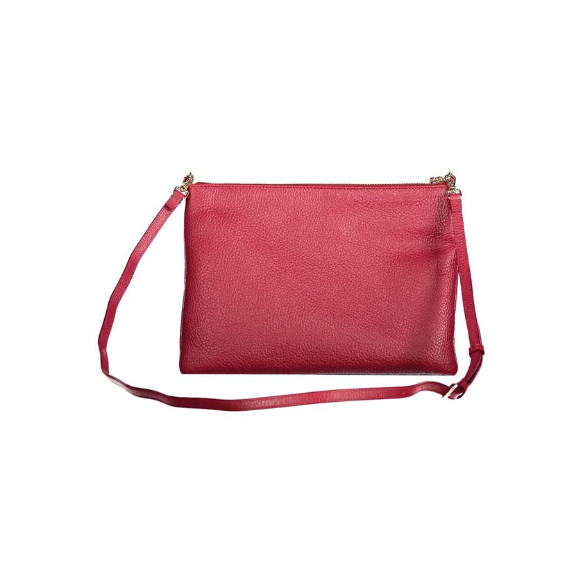 Coccinelle Red Leather Women Crossbody Coccinelle