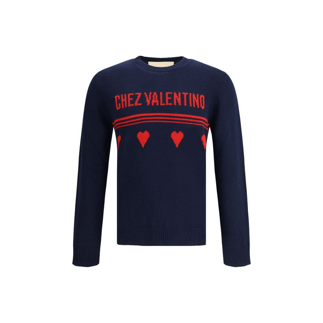 Chez Valentino Wool Sweater Valentino