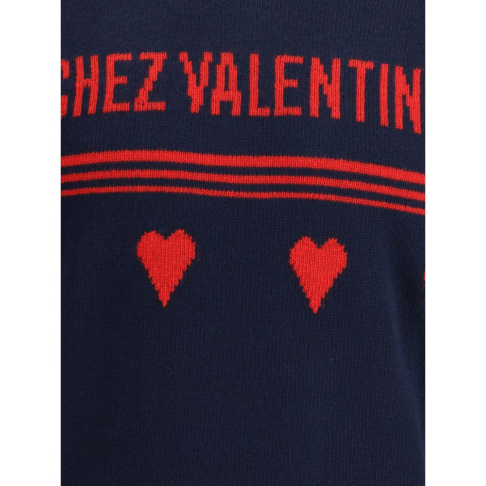 Chez Valentino Wool Sweater Valentino