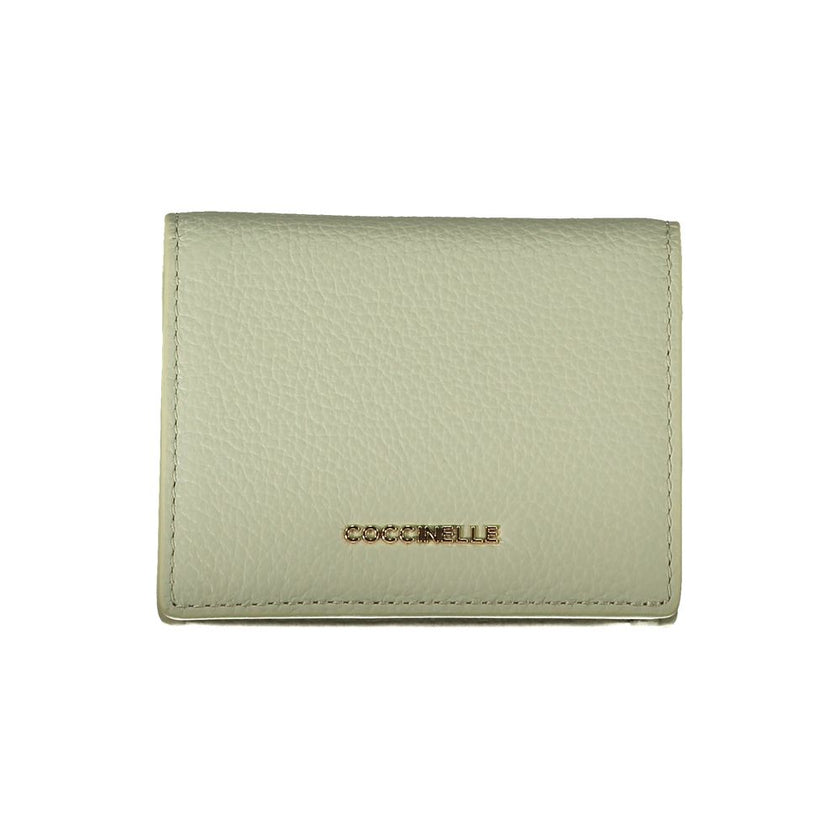 Coccinelle Green Leather Women Wallet Coccinelle
