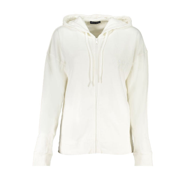 North Sails White Cotton Women Sweater North Sails