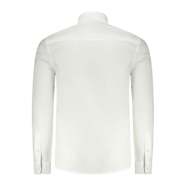 North Sails White Cotton Men Shirt North Sails