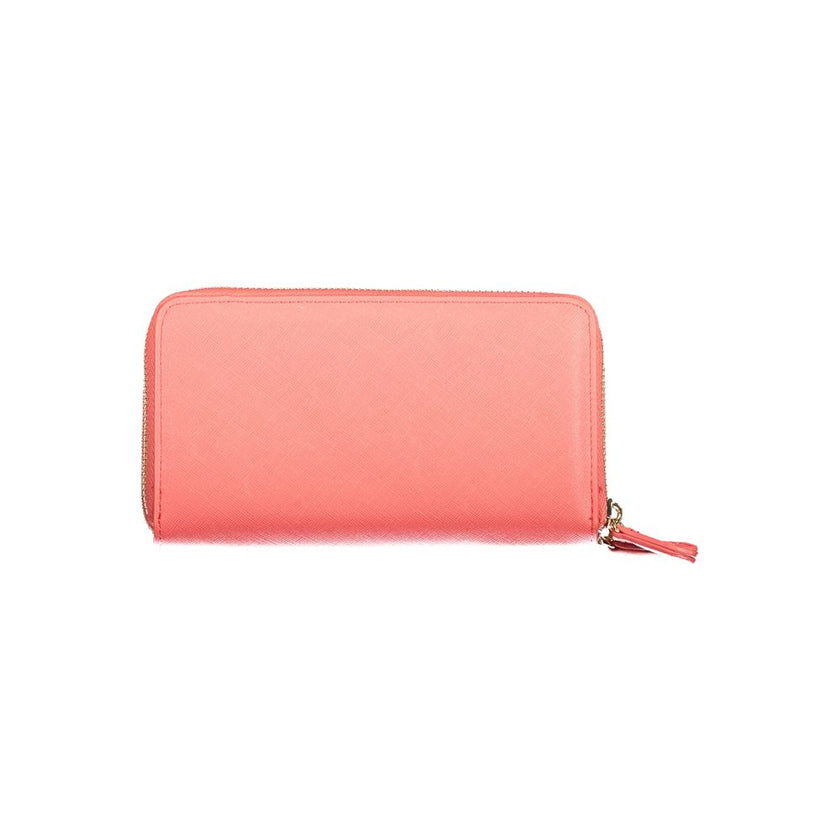 Mario Valentino Rosa Polyurethane Women Wallet Mario Valentino