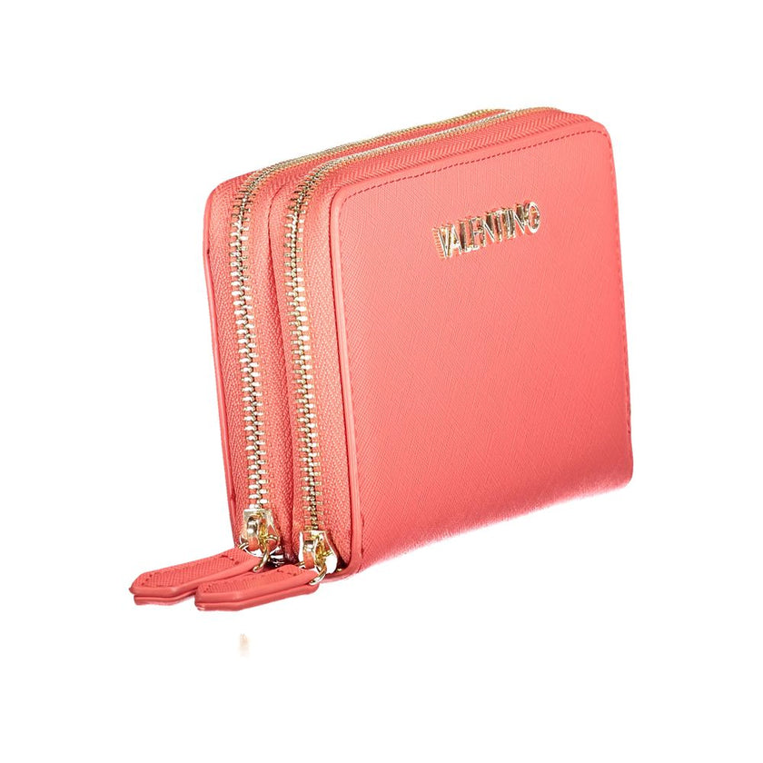 Mario Valentino Rosa Polyurethane Women Wallet Mario Valentino