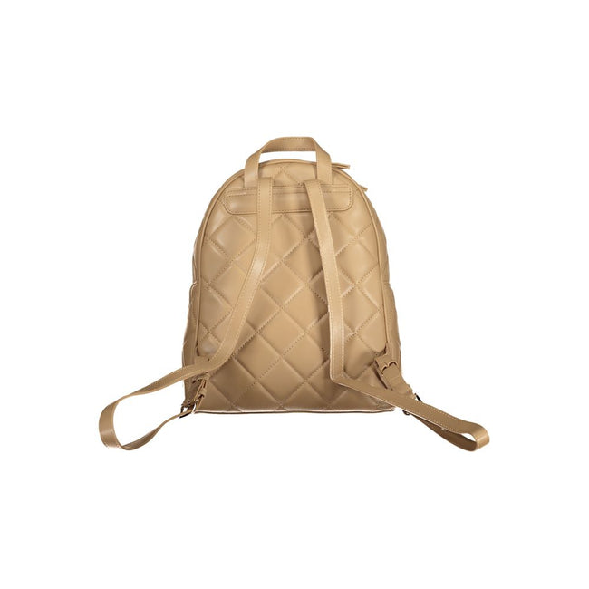 Mario Valentino Beige Polyethylene Women Backpack Mario Valentino