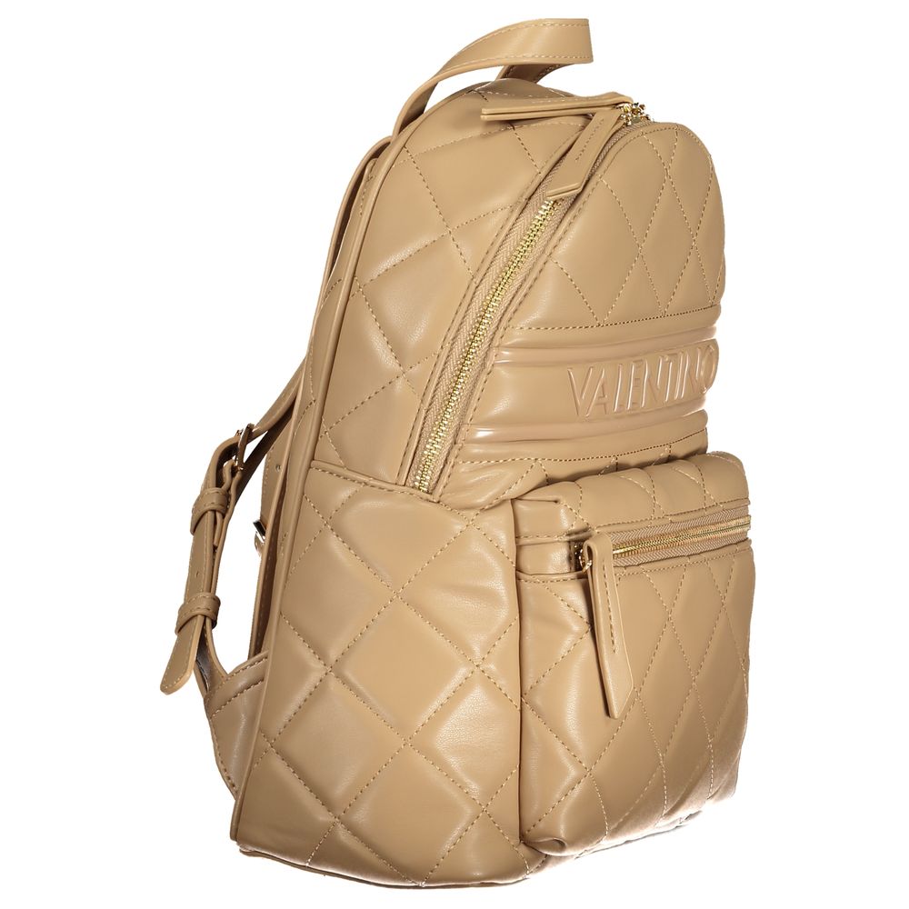 Mario Valentino Beige Polyethylene Women Backpack Mario Valentino