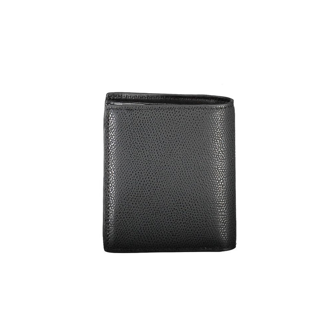 Tommy Hilfiger Black Leather Men Wallet Tommy Hilfiger