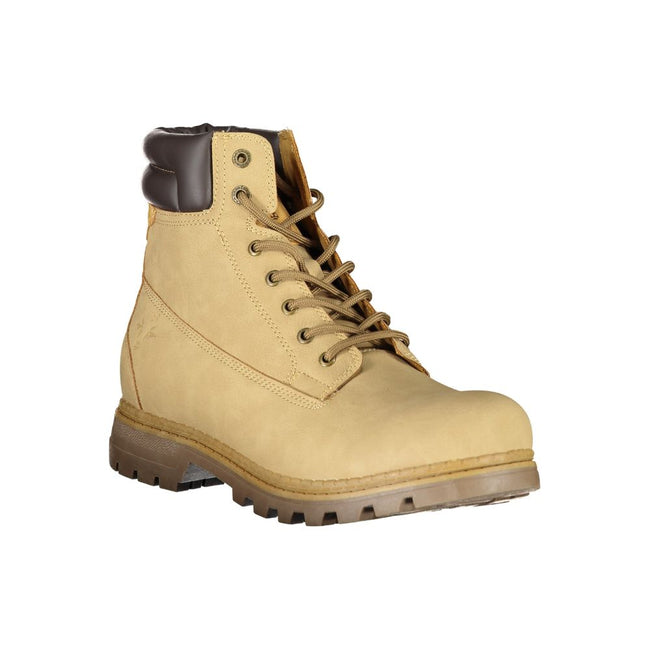 Carrera Beige Polyester Men Boot Carrera
