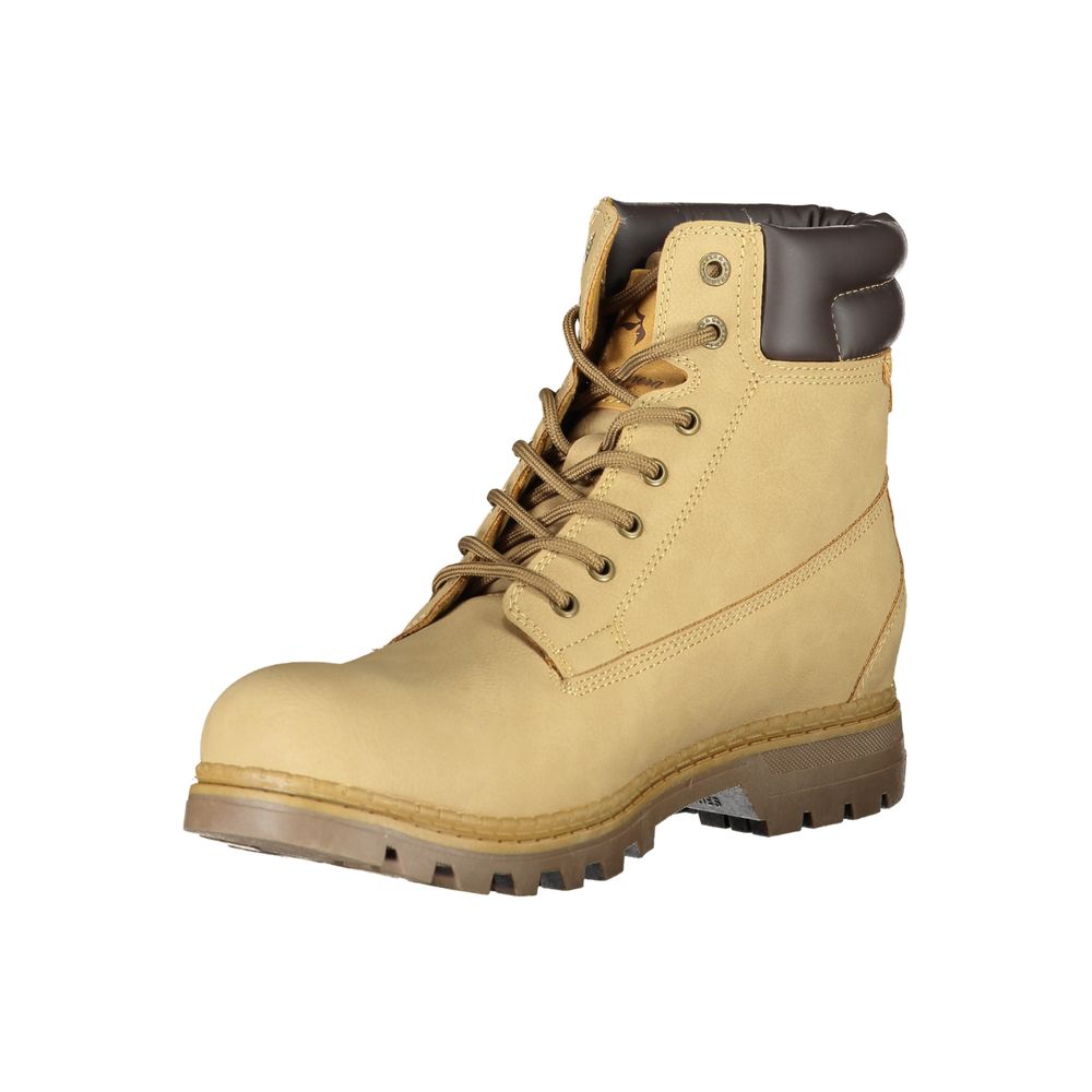 Carrera Beige Polyester Men Boot Carrera
