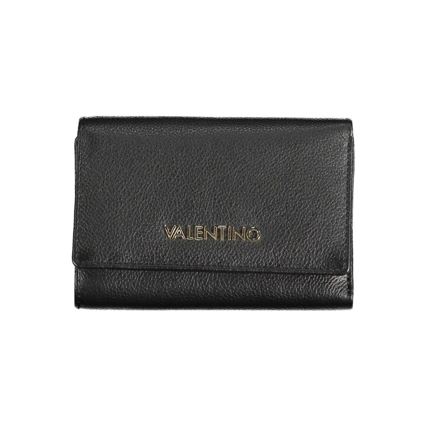 Mario Valentino Black Polyurethane Women Wallet Mario Valentino