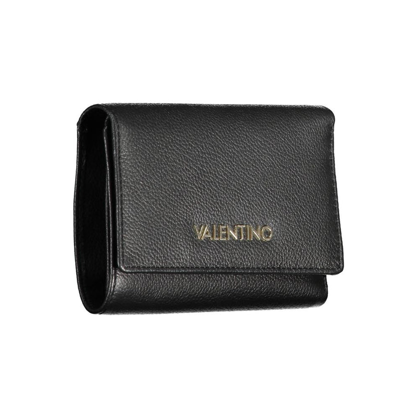 Mario Valentino Black Polyurethane Women Wallet Mario Valentino