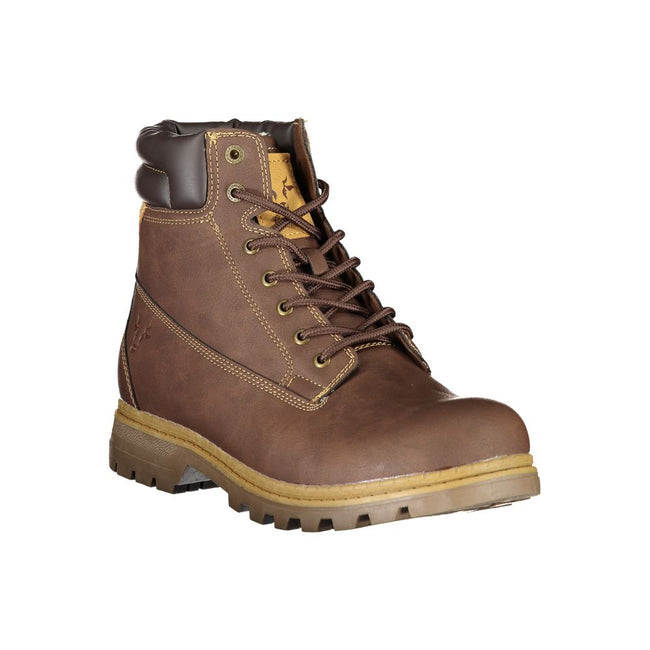 Carrera Brown Polyester Men Boot Carrera