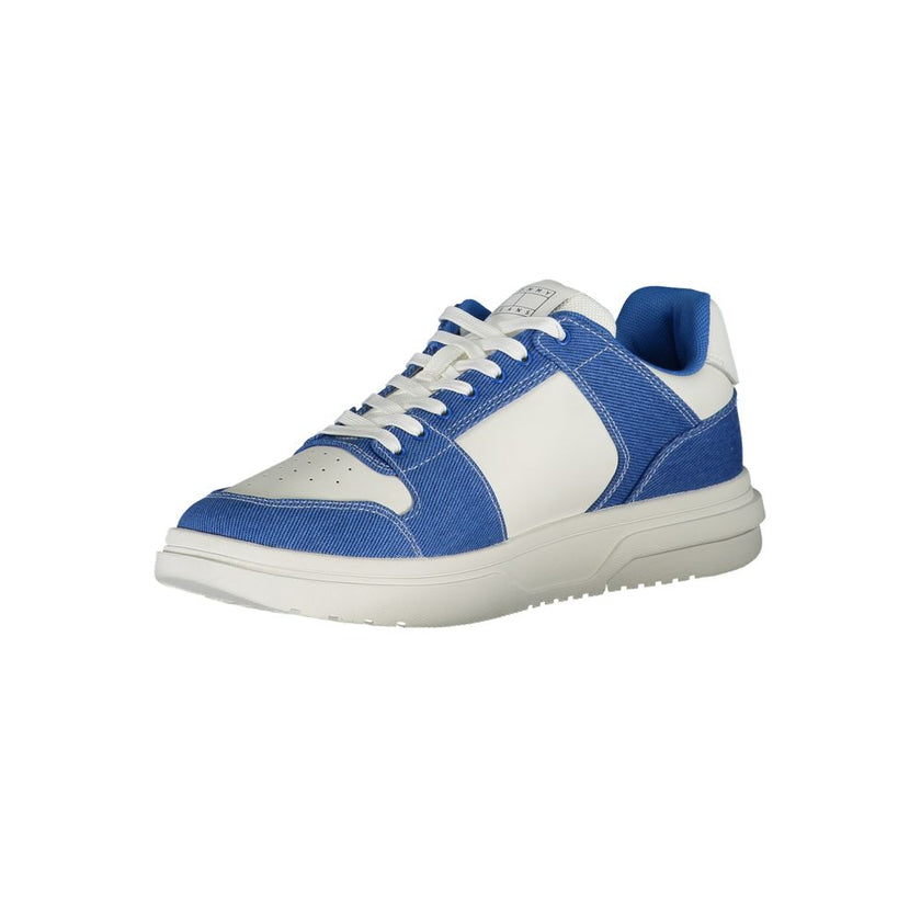 Tommy Hilfiger White Polyurethane Men Sneaker Tommy Hilfiger