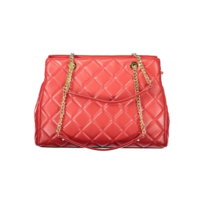 Mario Valentino Red Polyethylene Women Handbag Mario Valentino