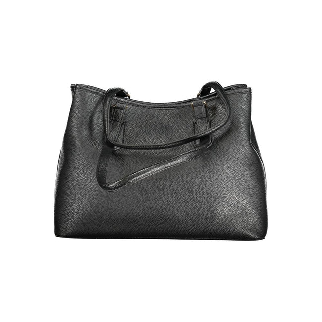 Mario Valentino Black Polyethylene Women Handbag Mario Valentino