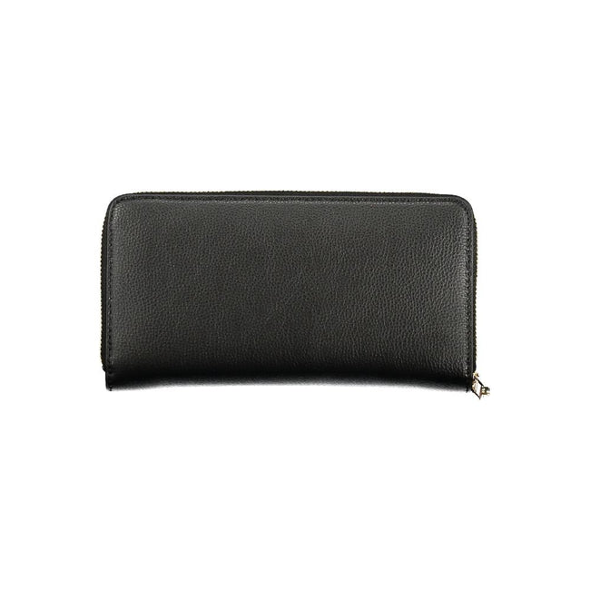 Tommy Hilfiger Black Polyethylene Women Wallet Tommy Hilfiger