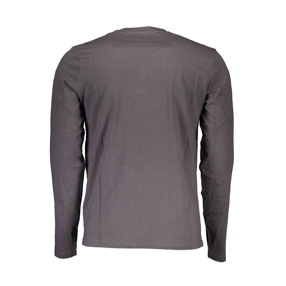 North Sails Brown Cotton Men T-Shirt North Sails