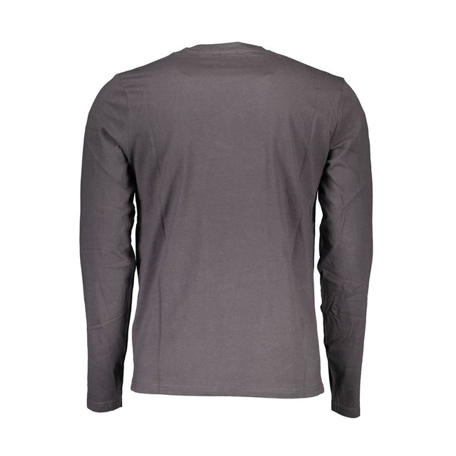 North Sails Brown Cotton Men T-Shirt North Sails