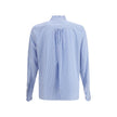 Valentino Striped plastron and ruffle Shirt Valentino