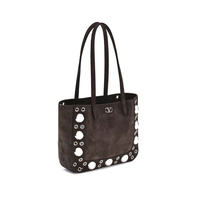 Valentino Garavani Suede Nellcôte Tote Bag Valentino Garavani