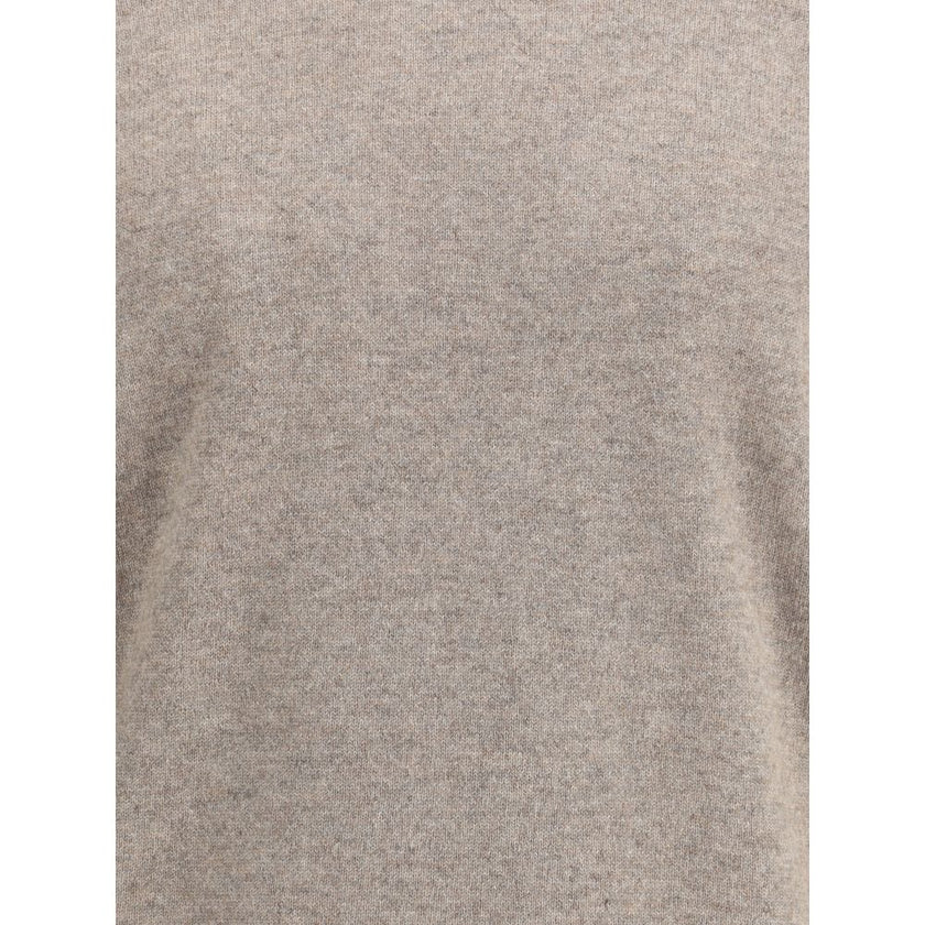 Brioni Beige Cashmere Cashmere Sweater Brioni