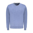 North Sails Blue Cotton Men Sweater North Sails