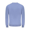 North Sails Blue Cotton Men Sweater North Sails