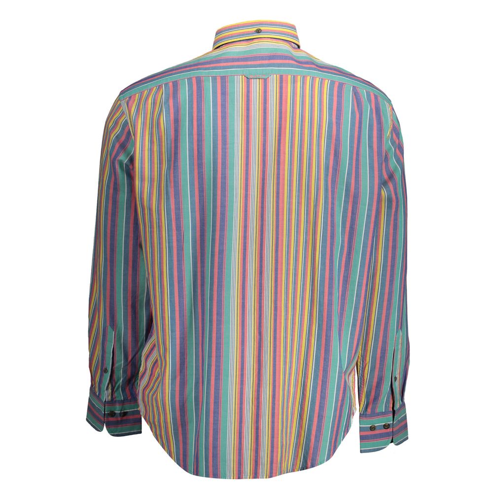 Gant Blue Cotton Men Shirt Gant